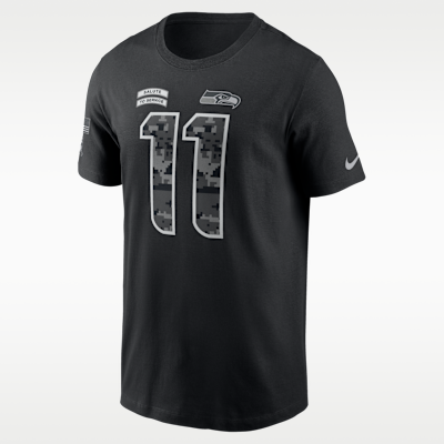 Jaxon Smith-Njigba Seattle Seahawks Salute to Service Men's Nike NFL T-Shirt - Black - Size S