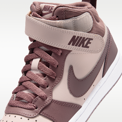 Nike Court Borough Mid 2 Big Kids' Shoes