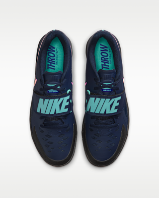 New Nike Zoom Rival SD Thrower Track Shoes Mens Size 5 Black Teal fz9665-001.jpg main image 3