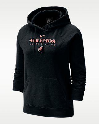 Женское худи Angel City FC Phoenix Fleece Nike Oversized Hoodie