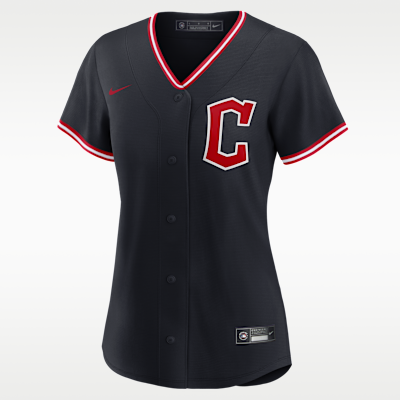 Jersey Nike de la MLB Replica para mujer Cleveland Guardians