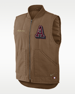 Мужская безрукавка Alabama Academic Nike College Padded Full-Zip Vest