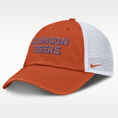 Clemson On-Field Club Gameday Men's Nike College Trucker Adjustable Hat