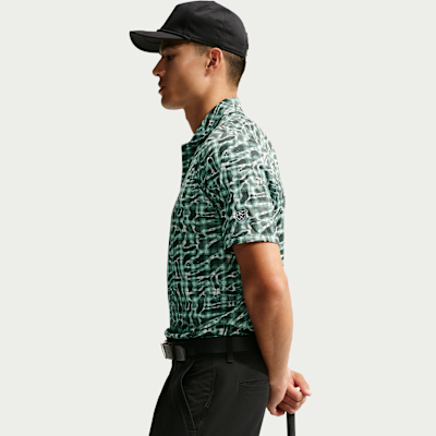 Поло мужское Nike Dri-FIT Tartan Camo Print Golf Polo, фото 3