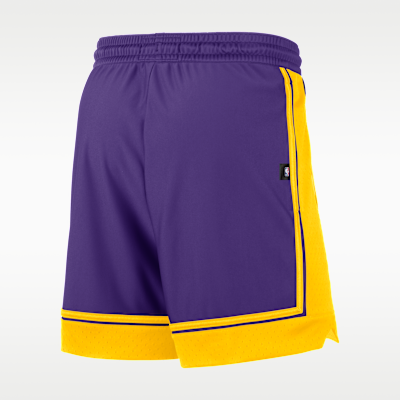 Nike Los Angeles Lakers Standard Issue NBA 15 cm Erkek Şortu görsel 2