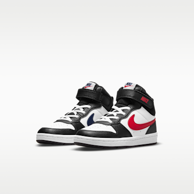Calzado para niños de preescolar Nike Court Borough Mid 2