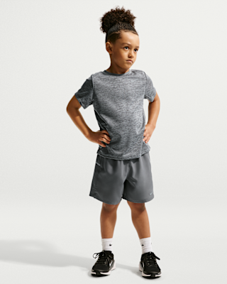 Детские шорты Nike Little Kids' Dri-FIT Miler Top and Shorts Set