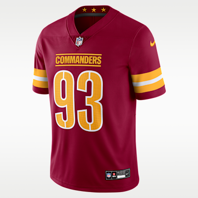 Jonathan Allen Washington Commanders Men's Nike NFL Limited Jersey