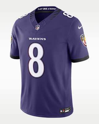 Мужские джерси Lamar Jackson Baltimore Ravens Nike Dri-FIT NFL Limited Jersey