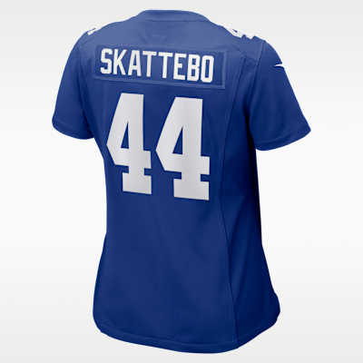 Jersey Nike de la NFL Game para mujer de Cam Skattebo de los New York Giants