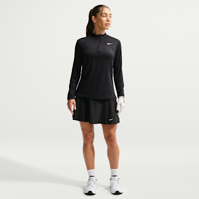 Nike Victory Dri-FIT Çeyrek Fermuarlı Kadın Golf Üstü görsel 4