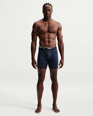 Мужские  Nike Essential Cotton Stretch Boxer Briefs (3-Pack)