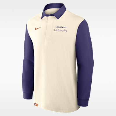 Clemson Rugby Men's Nike College Long-Sleeve Top