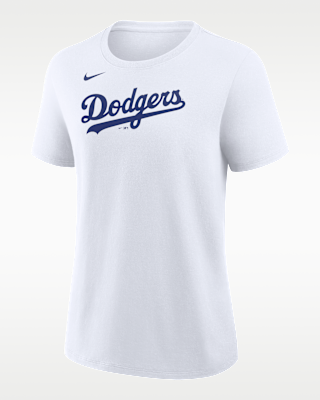 Женская футболка Los Angeles Dodgers Wordmark Nike MLB