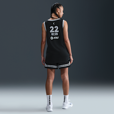 A'ja Wilson Las Vegas Aces Nike Dri-FIT WNBA Victory Trikot