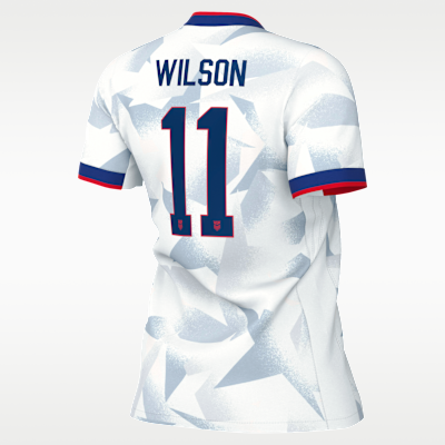 Jersey de futbol Nike Dri-FIT Sophia Wilson de la selección nacional de futbol femenino de Estados Unidos local 2025 Stadium para mujer