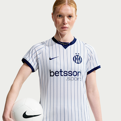 Nike Inter Milan 2026/27 Stadyum Deplasman Nike Dri-FIT Kadın Futbol Taraftar Forması