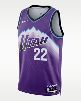 Мужские джерси Darryn Peterson Utah Jazz Icon Edition Nike Dri-FIT NBA Swingman Jersey
