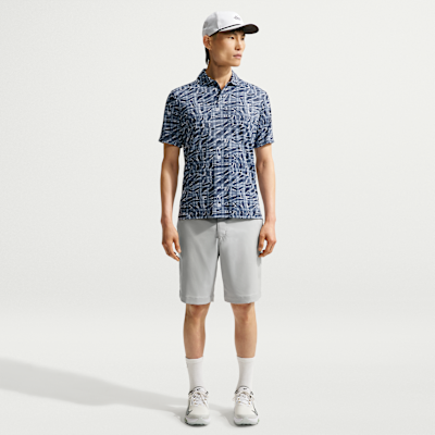 Поло мужское Nike Dri-FIT Tartan Camo Print Golf Polo
