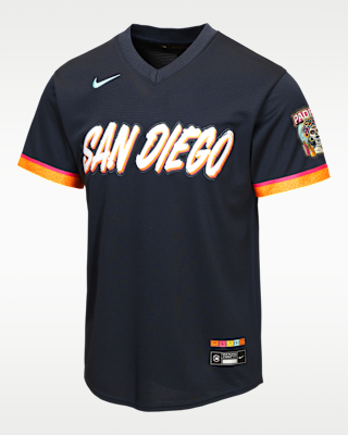 Детские джерси San Diego Padres City Connect Big Kids' Nike MLB Stadium Jersey