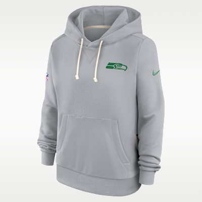 Seattle Seahawks Rivalries Collection Sideline Women's Nike Dri-FIT NFL Pullover Hoodie