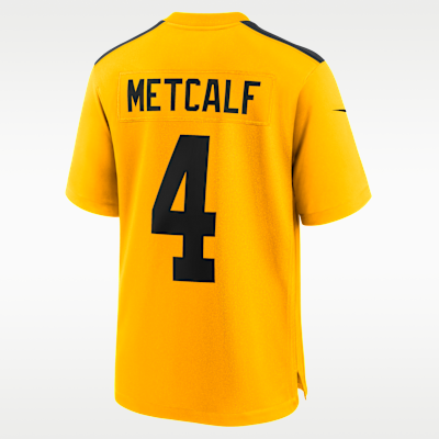 Jersey Nike de la NFL Game para hombre DK Metcalf Pittsburgh Steelers