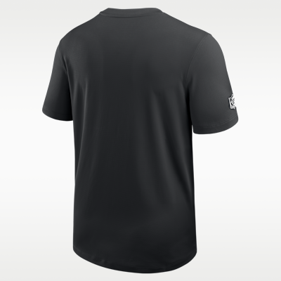 Las Vegas Raiders Sideline Coach Men's Nike Dri-FIT NFL Top