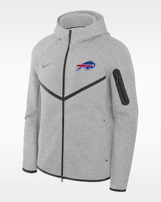 Мужская куртка Buffalo Bills Tech Fleece Windrunner Nike NFL Full-Zip Hooded для бега