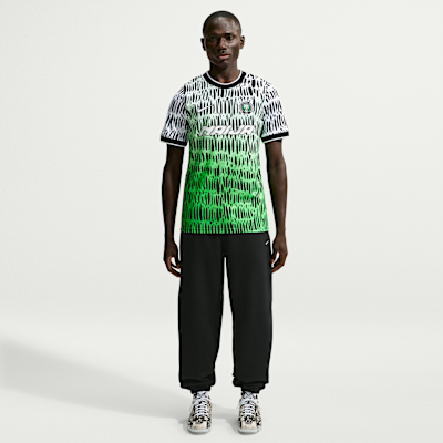 Nike x Nigeria x Slawn Dri-FIT Academy Pro Kısa Kollu Erkek Futbol Üstü görsel 4
