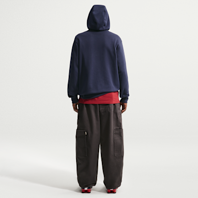 Nike Atlético Madrid Club Nike Fransız Havlu Kumaşı Erkek Futbol Kapüşonlu Sweatshirt'ü görsel 5
