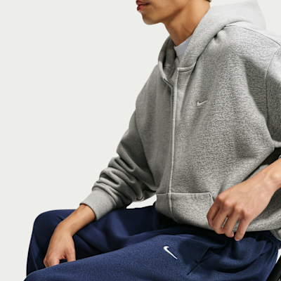 Nike Solo Fleece Dar Paçalı Erkek Eşofman Altı görsel 4