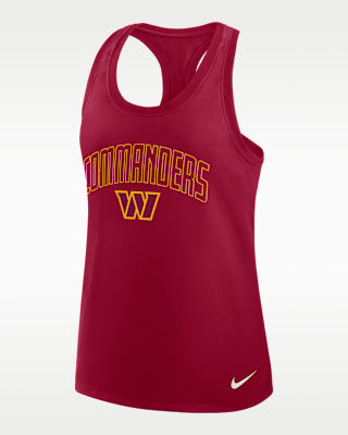Женские  Washington Commanders Primetime Nike Dri-FIT NFL Racerback Tank Top