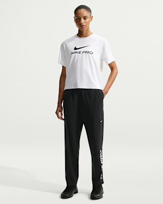 Женские  Nike Pro 365 Dri-FIT Mid-Rise Woven Pants