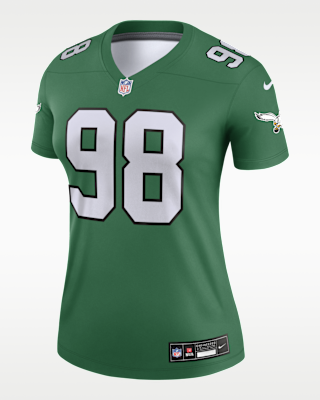 Женские джерси Jalen Carter Philadelphia Eagles Nike Dri-FIT NFL Legend Jersey
