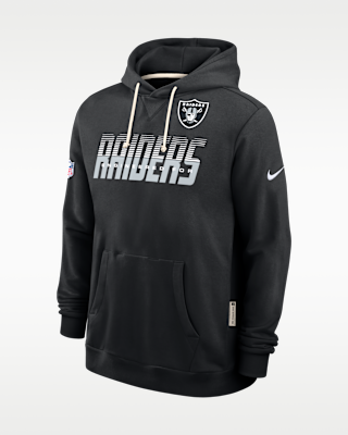 Мужское худи Las Vegas Raiders Sideline Standard Issue Nike Dri-FIT NFL Pullover Hoodie