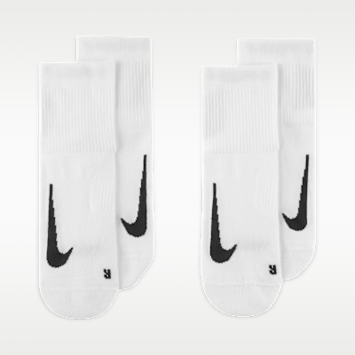 Nike Multiplier Running Ankle Socks (2 Pairs)