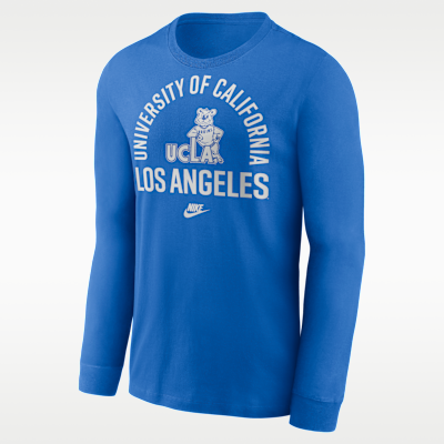 UCLA Legacy Arched Logo Men's Nike College Long-Sleeve T-Shirt