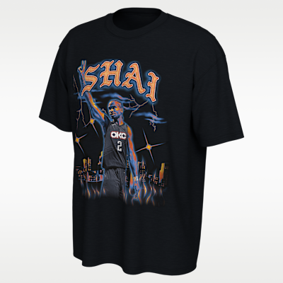 Playera Nike de la NBA Shai Gilgeous-Alexander Oklahoma City Thunder City Edition