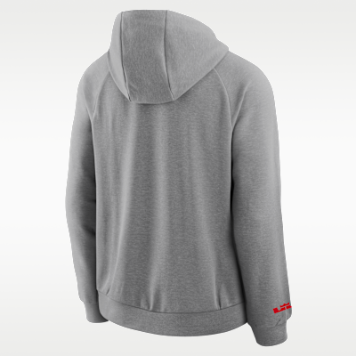 Ohio State Courtside Basketball Practice Men's Nike Dri-FIT Pullover Hoodie