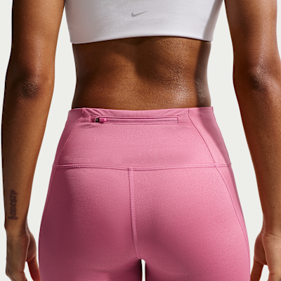 Nike Tempo Yüksek Belli Bilek Üstü Kadın Koşu Taytı görsel 3