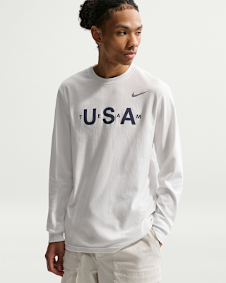 Мужские  Nike Team USA Primary Dri-FIT Long-Sleeve Top
