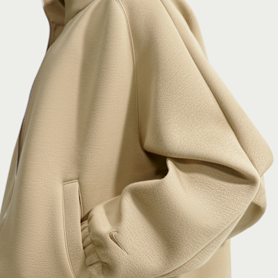 Nike Pregame Fleece Oversize Kadın Antrenman Ceketi görsel 3