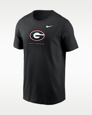 Мужская футболка Georgia Courtside Nike Dri-FIT College