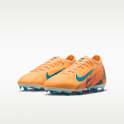 Nike Jr. Mercurial Vapor 16 Pro "Kylian Mbappé" Düşük Bilekli Genç Çocuk Kuru Çim Zemin Kramponu