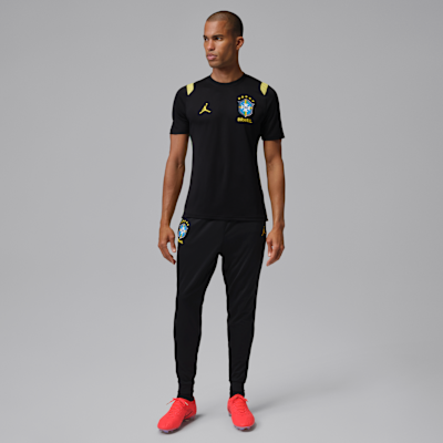 Nike Brazil Academy Pro Jordan Dri-FIT Erkek Futbol Antrenman Eşofman Altı görsel 7