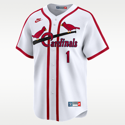 Ozzie Smith St. Louis Cardinals Cooperstown Men's Nike Dri-FIT ADV MLB Limited Jersey