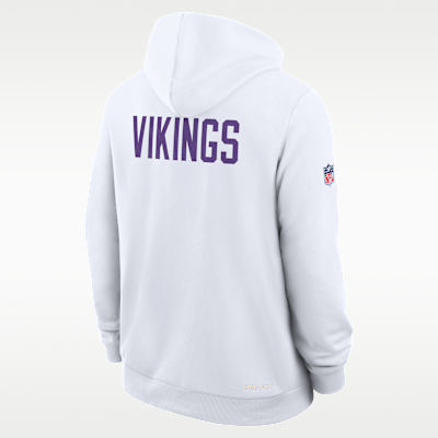 Minnesota Vikings Alt 2 Tight Coverage Sideline Men's Nike Dri-FIT NFL Pullover Hoodie