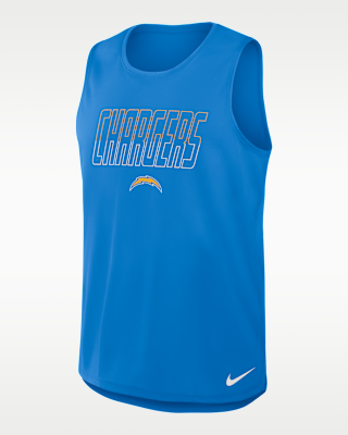 Мужские  Los Angeles Chargers Nike Dri-FIT NFL Tank Top