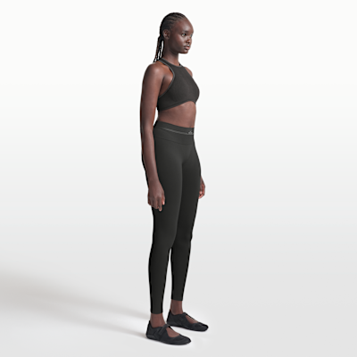 Leggings NikeSKIMS Ribbed Seamless med hög midja 66 cm för kvinnor