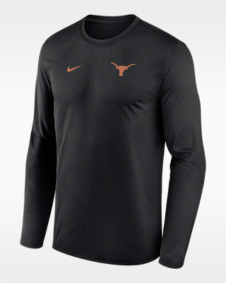 Мужская футболка Texas Sideline Legend Small Logo Nike Dri-FIT College Long-Sleeve